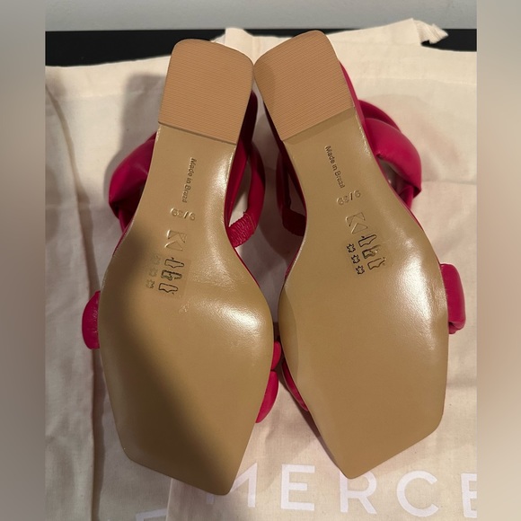 MERCEDES CASTILLO ALBIA TUBULAR NAPA WEDGE SANDALS - Picture 3 of 9